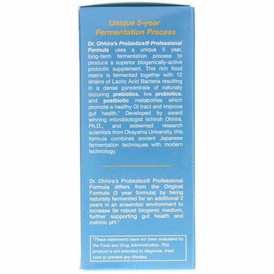 Dr. Ohhira's Probiotics Professional Formula, ESF